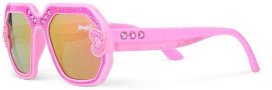 Bling2o ZONNEBRIL: MIAMI BEACH - Rays of Rose, siliconen, 100% UV bescherming, in doorzichtige bewaardoos, 3+ van Bling2o — afbeelding 2