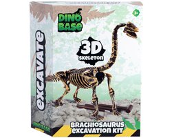 Dinobase - 3D skeleton - Brachiosaurus Excavation Kit - uitgraven