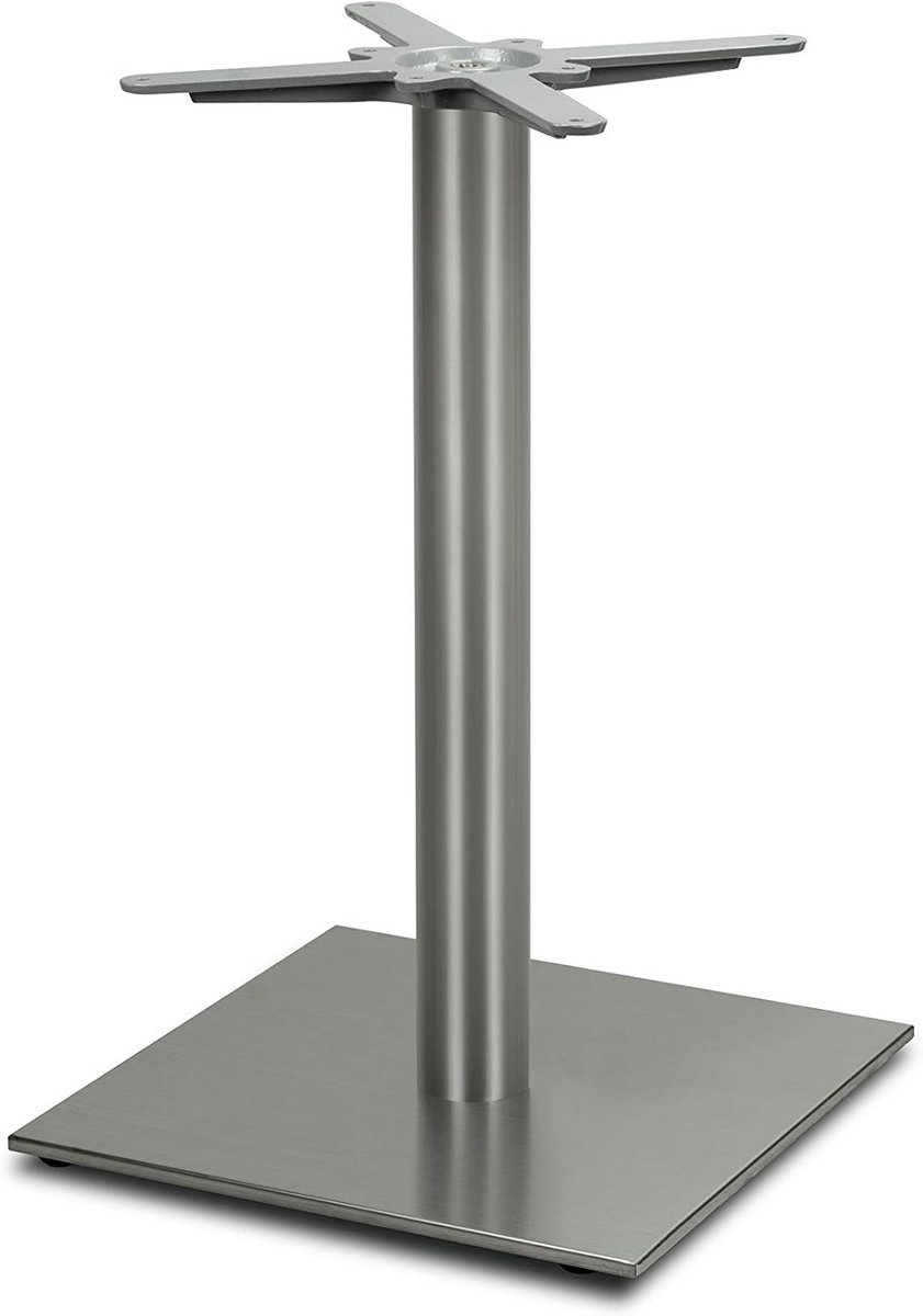 RVS Tafelpoot Horeca - Stabiele Eettafelonderstel Inox 73 cm
