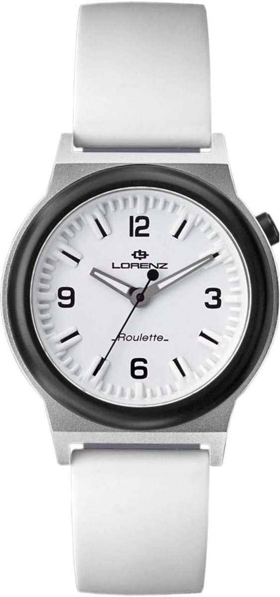 Unisex Polshorloge met Aluminium Kast en Tweekleurige Band
