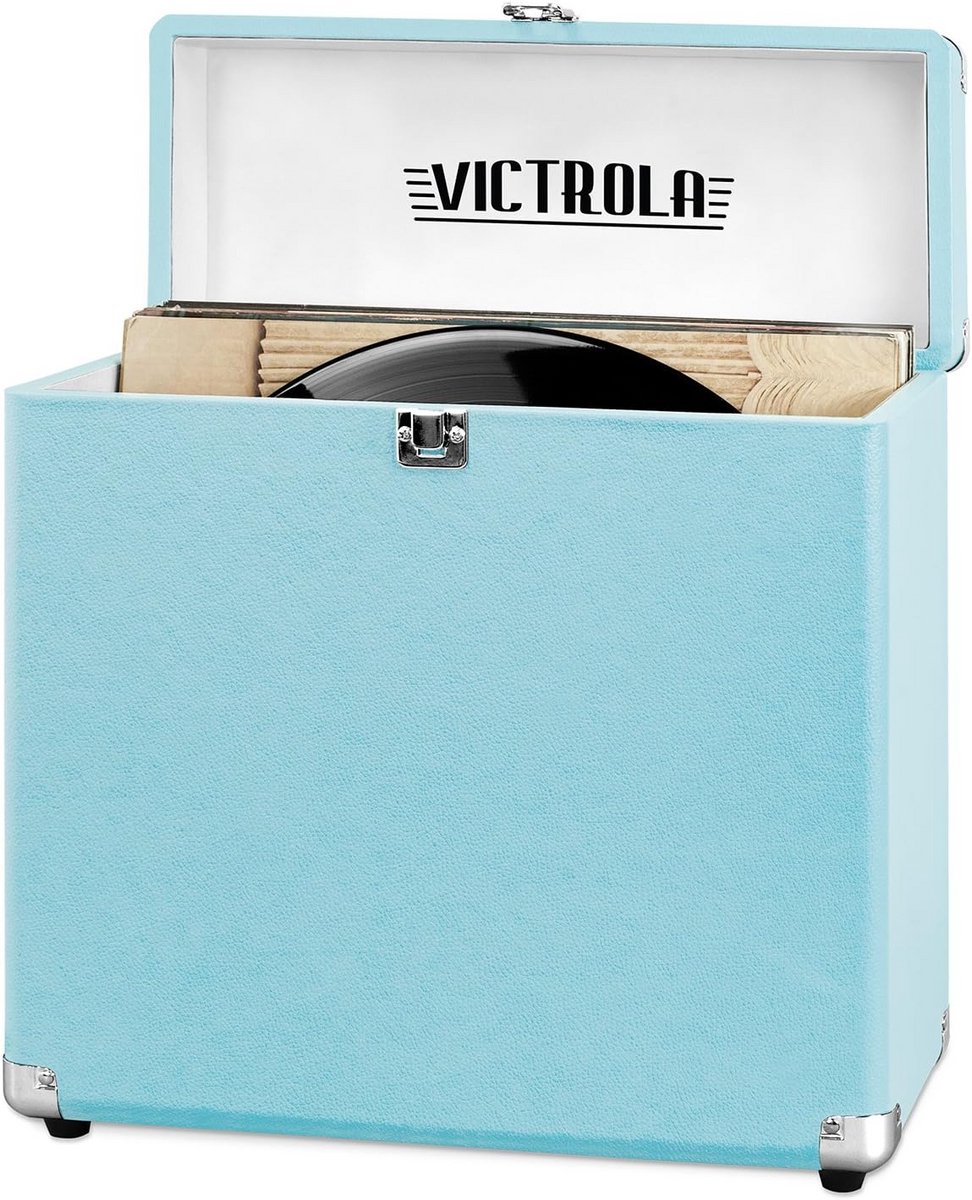 Vintage Vinyl Platen Opbergtas voor Meer dan 30 LP's