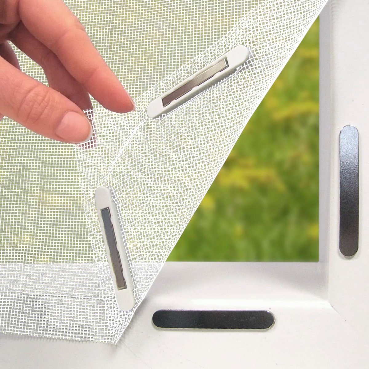 Hor Voor Raam Op Maat Met Magnetische Bevestiging - Insectenwering