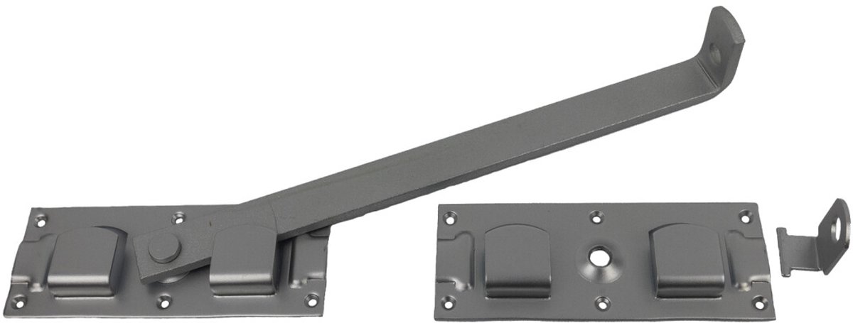 GeZu Impex Grondgrendels Verzinkt 450 X 73 mm Gegalvaniseerd