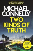 Boek 'Two Kinds of Truth' van Michael Connelly met een stadsgezicht.