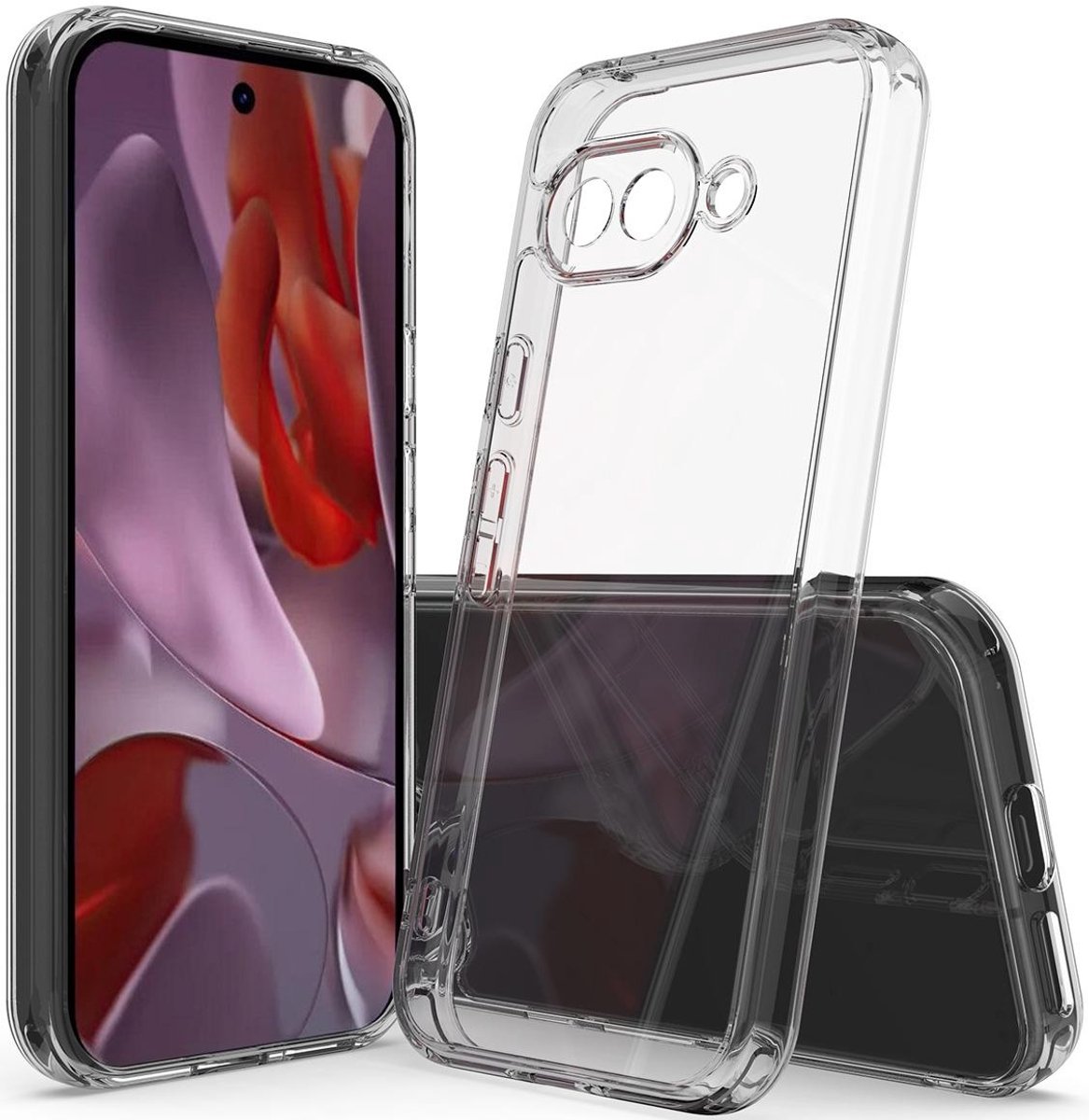 Hoesje geschikt voor Google Pixel 10a - Phonesta Scratchproof Back Cover - Transparant