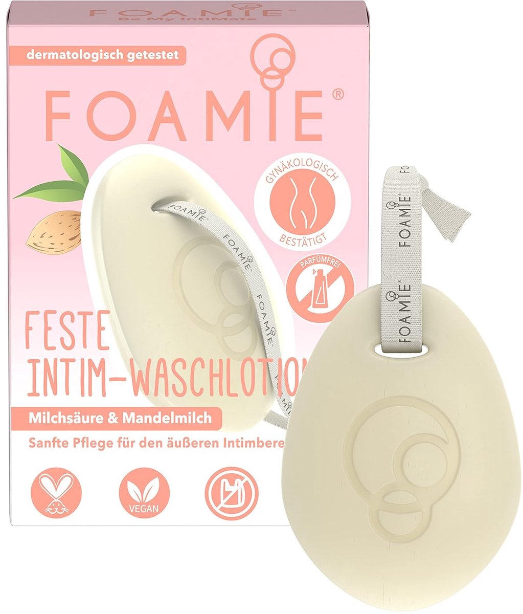 Foamie Firm Intimate Wash Lotion – pH-neutrale Intieme Waslotion – Zachte Reiniging voor Intieme Zone – Vegan & Plasticvrij