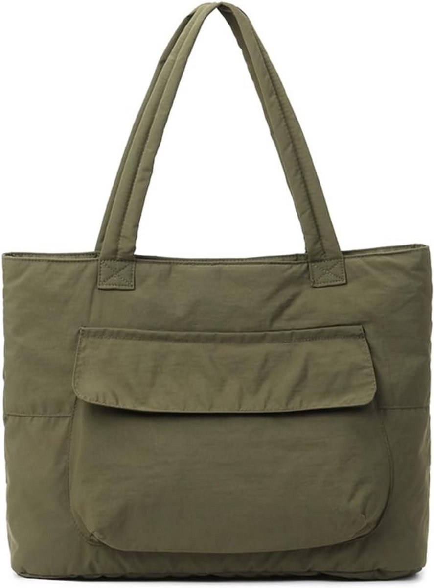 Grote Gevoerde Schoudertas voor Dames Pluche Hobo Tas met Rits
