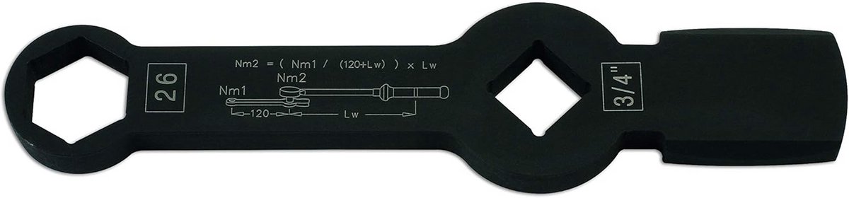 Remklauwsleutel 26mm voor Vrachtwagens en Zware Voertuigen