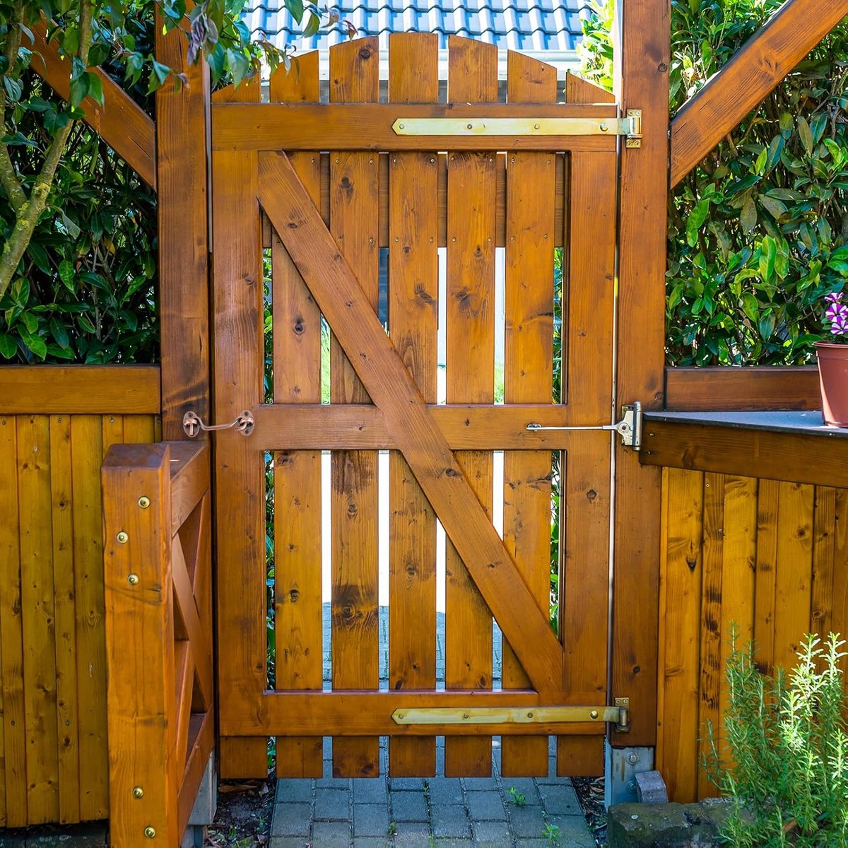 Schuifdeur Haak-en-Oog Sluiting voor Privacy en Veiligheid RVS