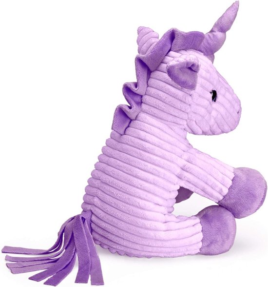 Paarse Eenhoorn Knuffel - Pluche Dier - 25 cm - Zacht en Wasbaar Speelgoed — afbeelding 3