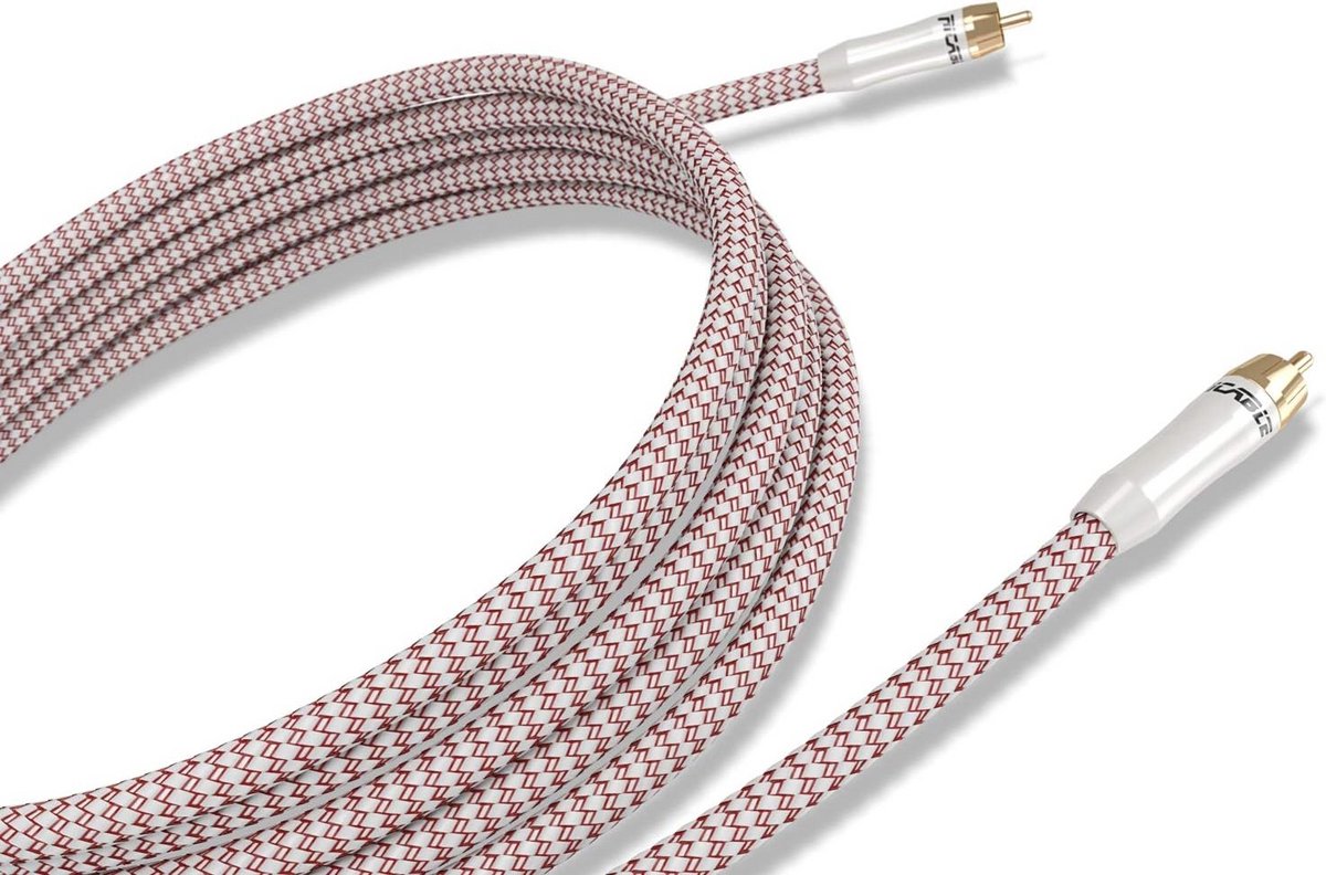 Subwoofer Cinch Kabel 3 Meter - RCA Kabel voor Hoge Kwaliteit Audio