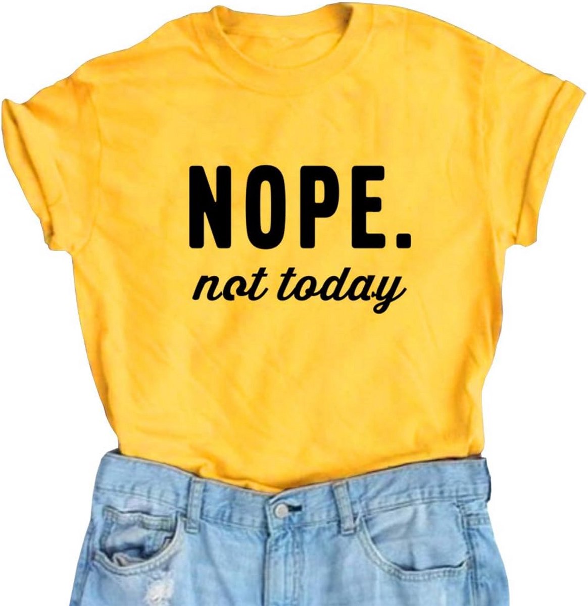 Grappig Dames T-shirt met Print – Leuke Shirts voor Dames en Tieners – Comfortabel Top