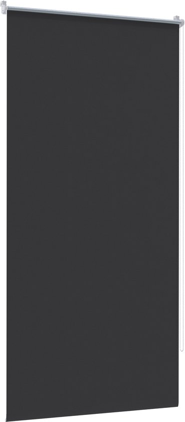 ACXIN Rouleau Occultant Sans Perçage Fixation par Pince Tirage Latéral Intimité & Protection Solaire - Zwart - 70x160 cm
