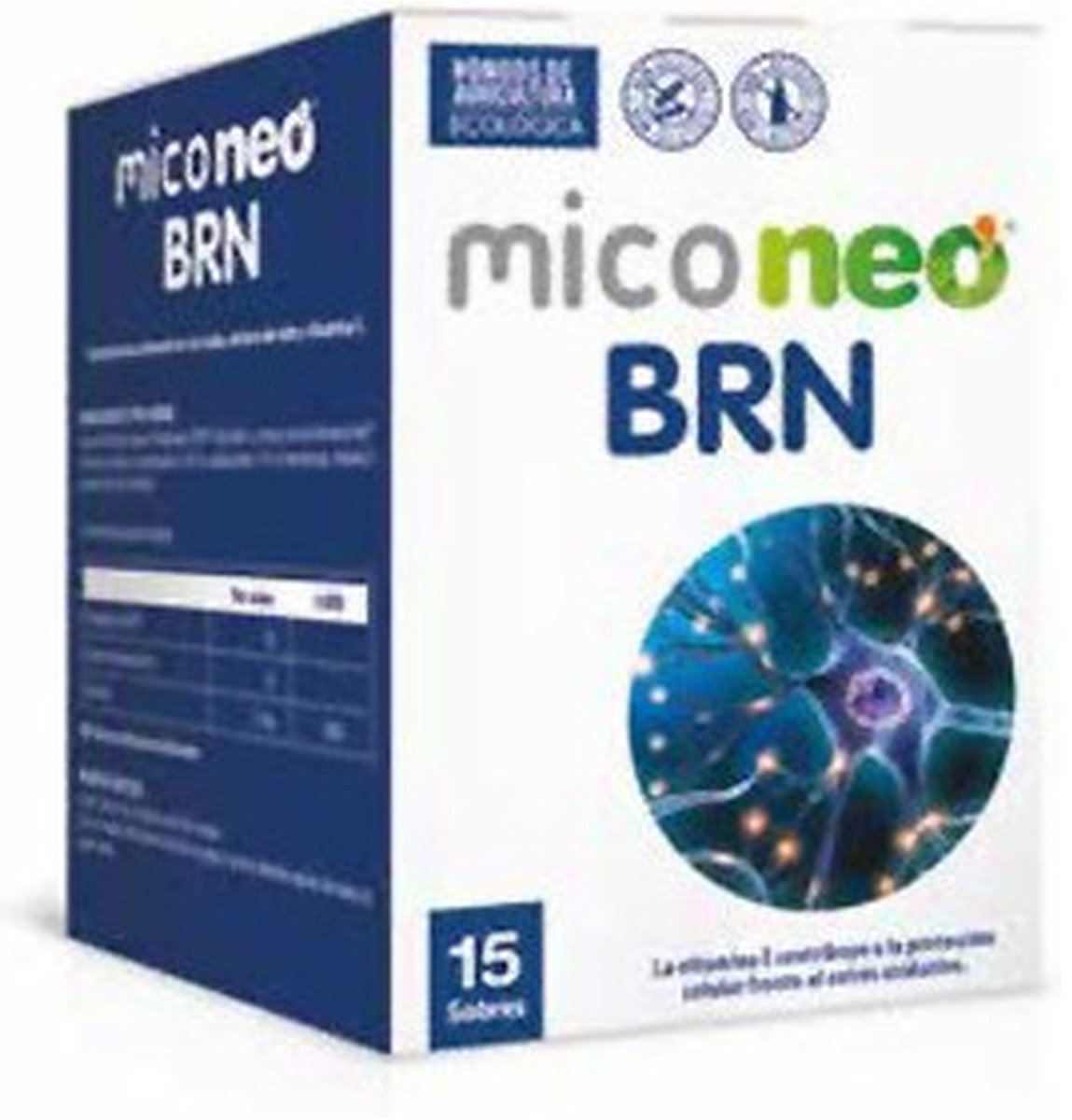 Mico neo brn 15 zakjes|Mico neo brn 15 packets|Mico neo brun 15 sachets