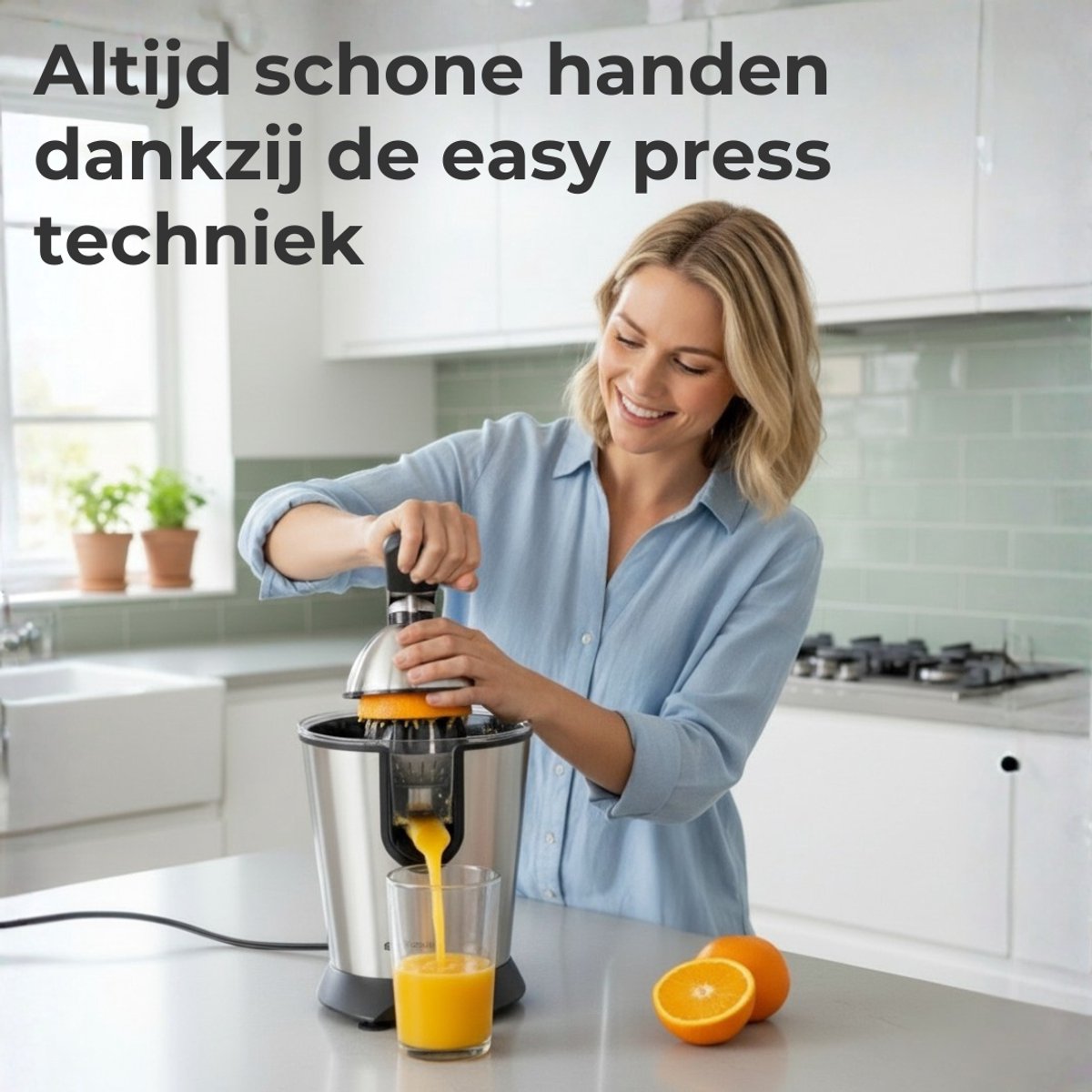CoolHome CP26 Citruspers met hendel thumbnail 2