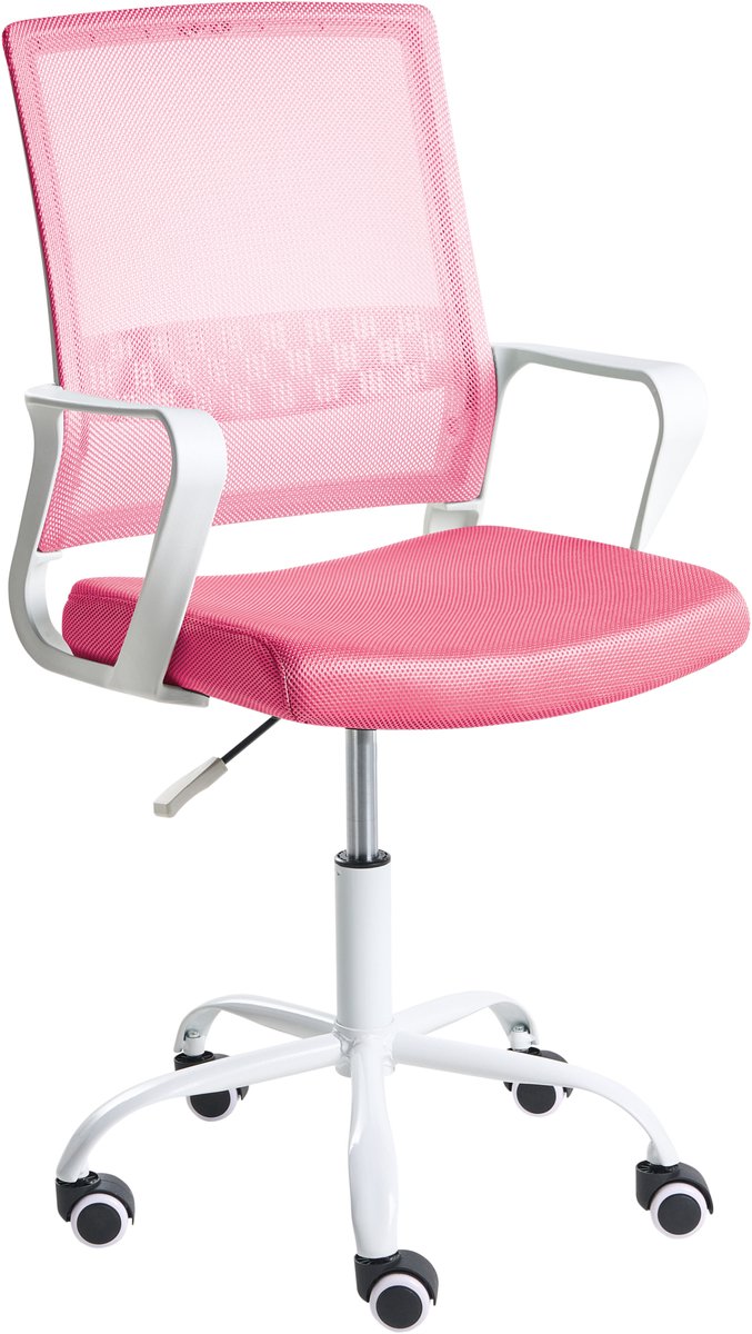 EASE - Bureaustoel - Roze - Mesh