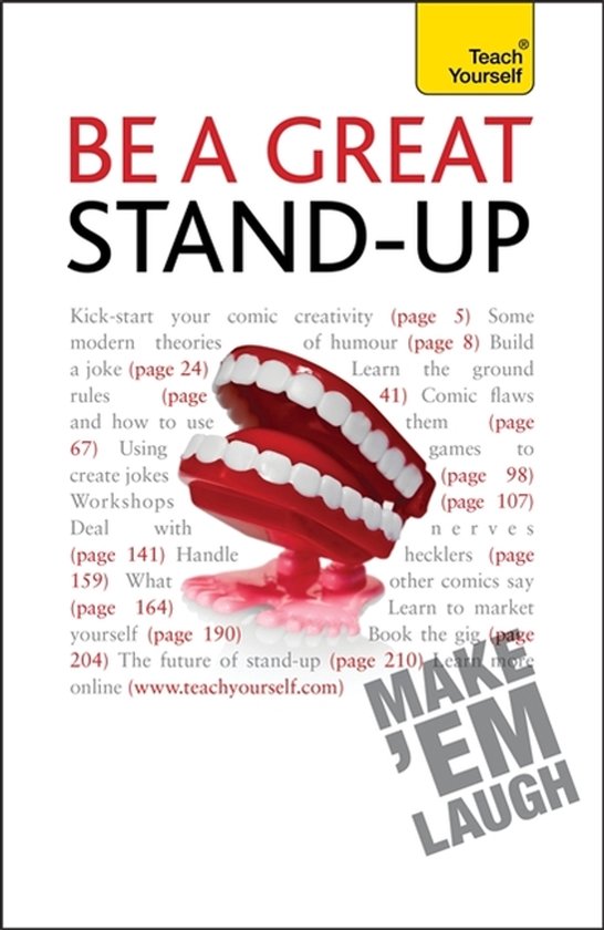 Be A Great Stand-Up: Teach Yourself - cover