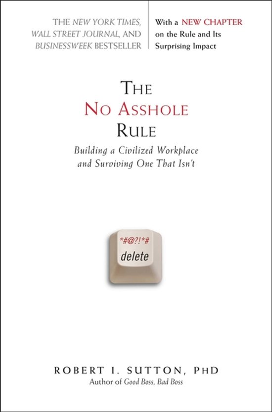 The No Asshole Rule - cover