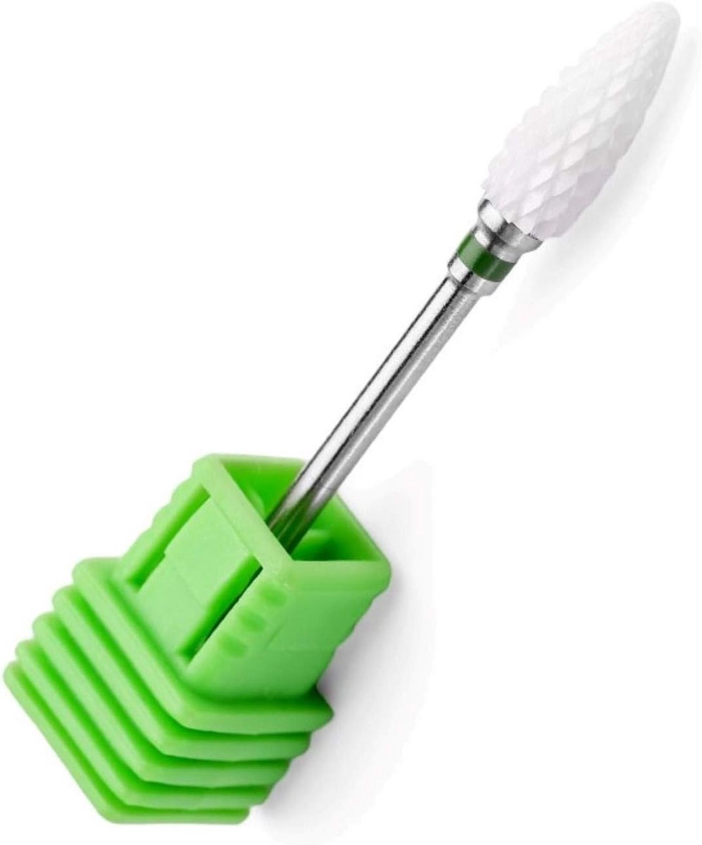 Keramische Freesbit voor Manicure en Pedicure - Geschikt voor Gel en Acryl