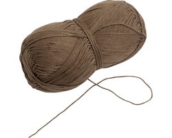 Breigaren 100g Cappuccino Kleur - 100% Micro-acryl Garen voor Haken en Breien