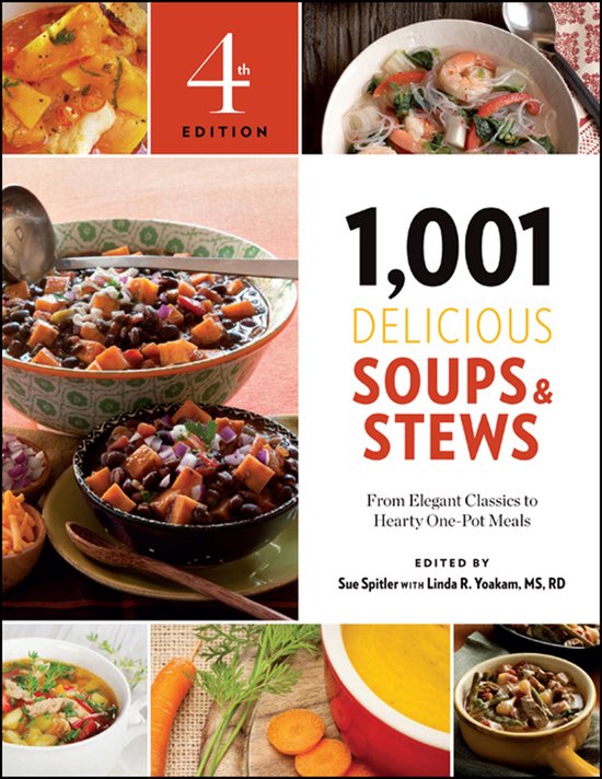 1,001 Best Recipes - 1,001 Delicious Soups & Stews - cover
