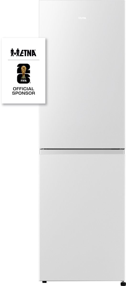 Bol.com ETNA KCV282NWIT - Vrijstaande Koel vriescombinatie - 182 cm - Wit - No Frost - Extra groot Vriesvak - 50/50 aanbieding