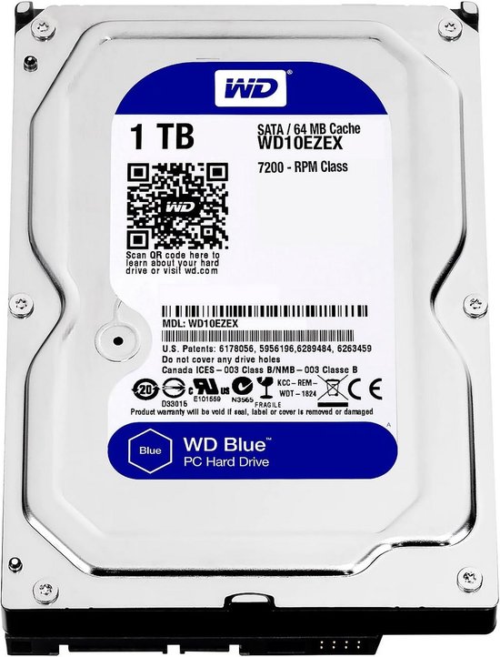Interne Harde Schijf 1TB 3.5 inch SATA III 7200 RPM 64MB Cache van Interne Harde Schijf — afbeelding 2