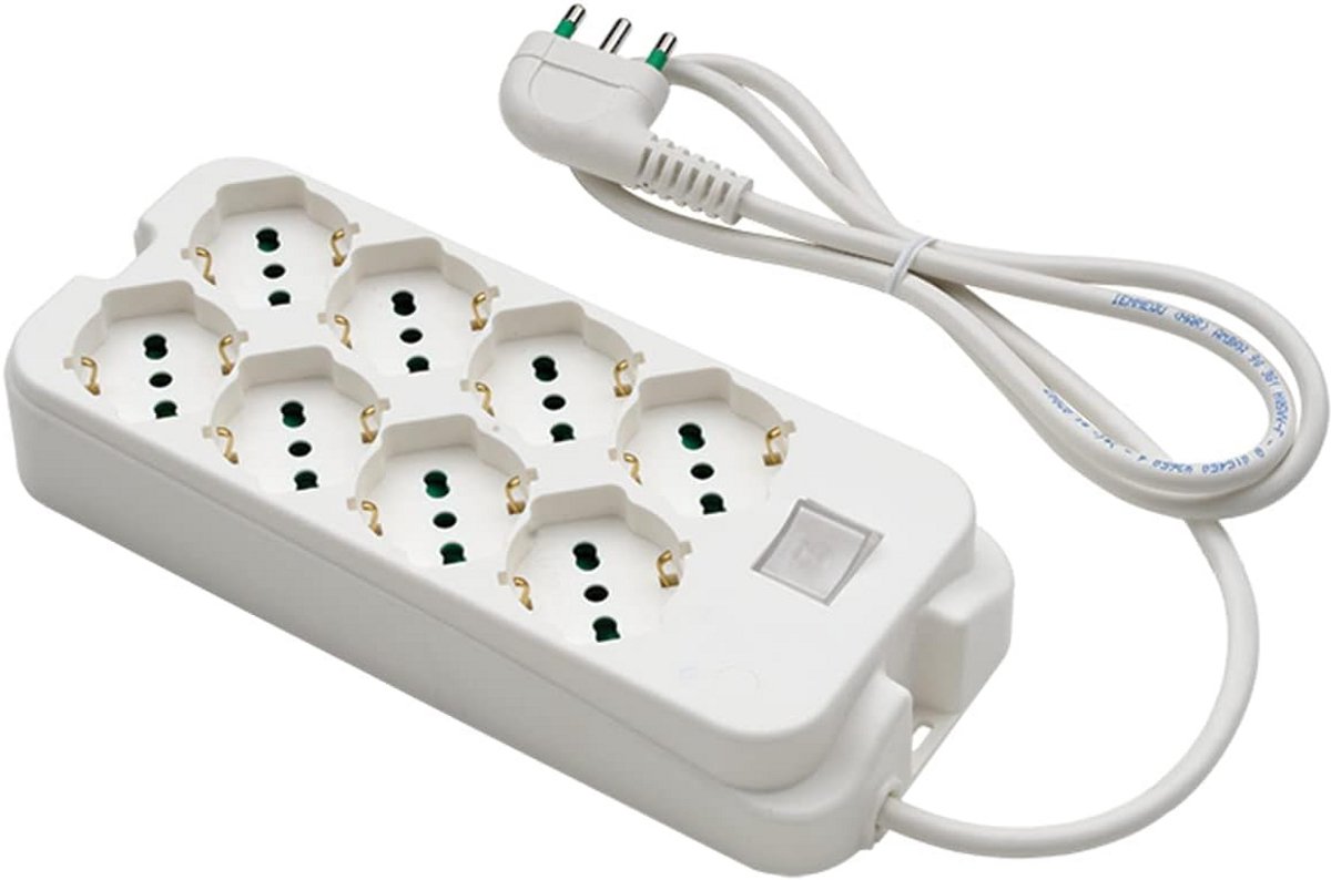 Witte Schakelplaat en Stekkerafdekking voor Elektrische Installaties