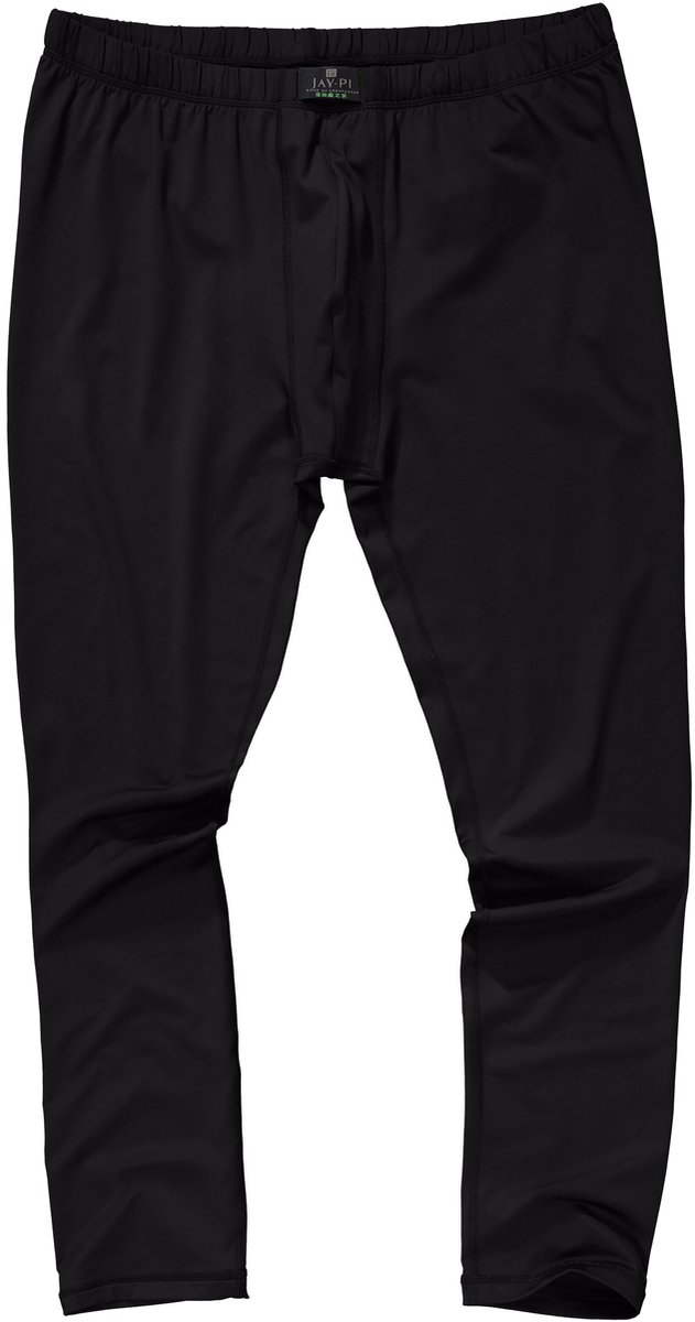 JAY-PI - Heren - Functionele broek skikleding thermo lange warme - Zwart - Maat 7XL