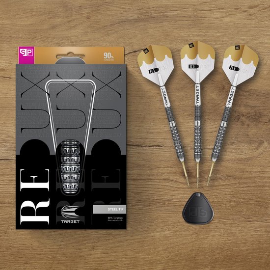 Target Darts Redux 90% Tungsten Swiss Point Steel Tip Dartset 24G Barrel 03 - Professionele Steeltip Darts met Pro Grip Shafts en Pro Ultra Flights - 52mm Lengte van Merkloos — afbeelding 2