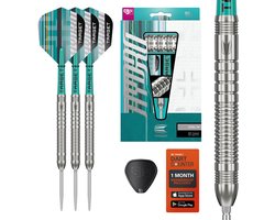 Target Darts Hydro Steel Tip Dartset 24G Barrel 03 - 90% Tungsten - Swiss Point Technologie - Pro Grip Shafts - Pro Ultra Flights - Rechte Barrel - Compleet met Accessoires