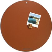 FAB5 WONDERWALL Magneetbord wandbord magneten memobord Rond 40 cm Bruin