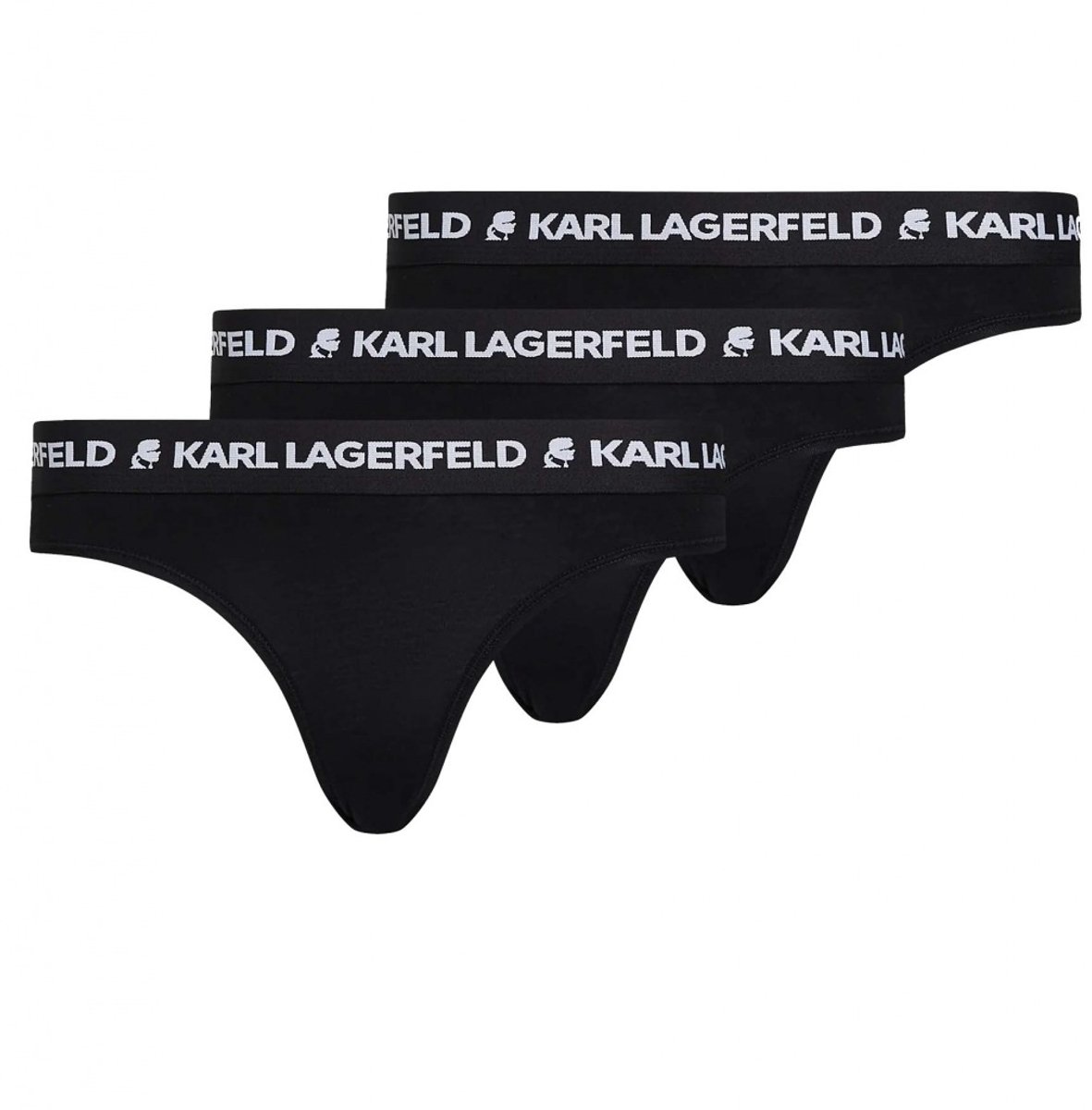 KARL LAGERFELD LOGO BRIEF 3P Zwart XS EU
