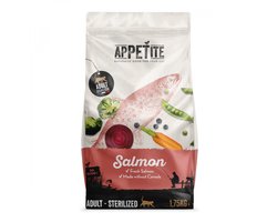 Appetite Adult Sterilised Kattenbrokken met Zalm 1 75kg