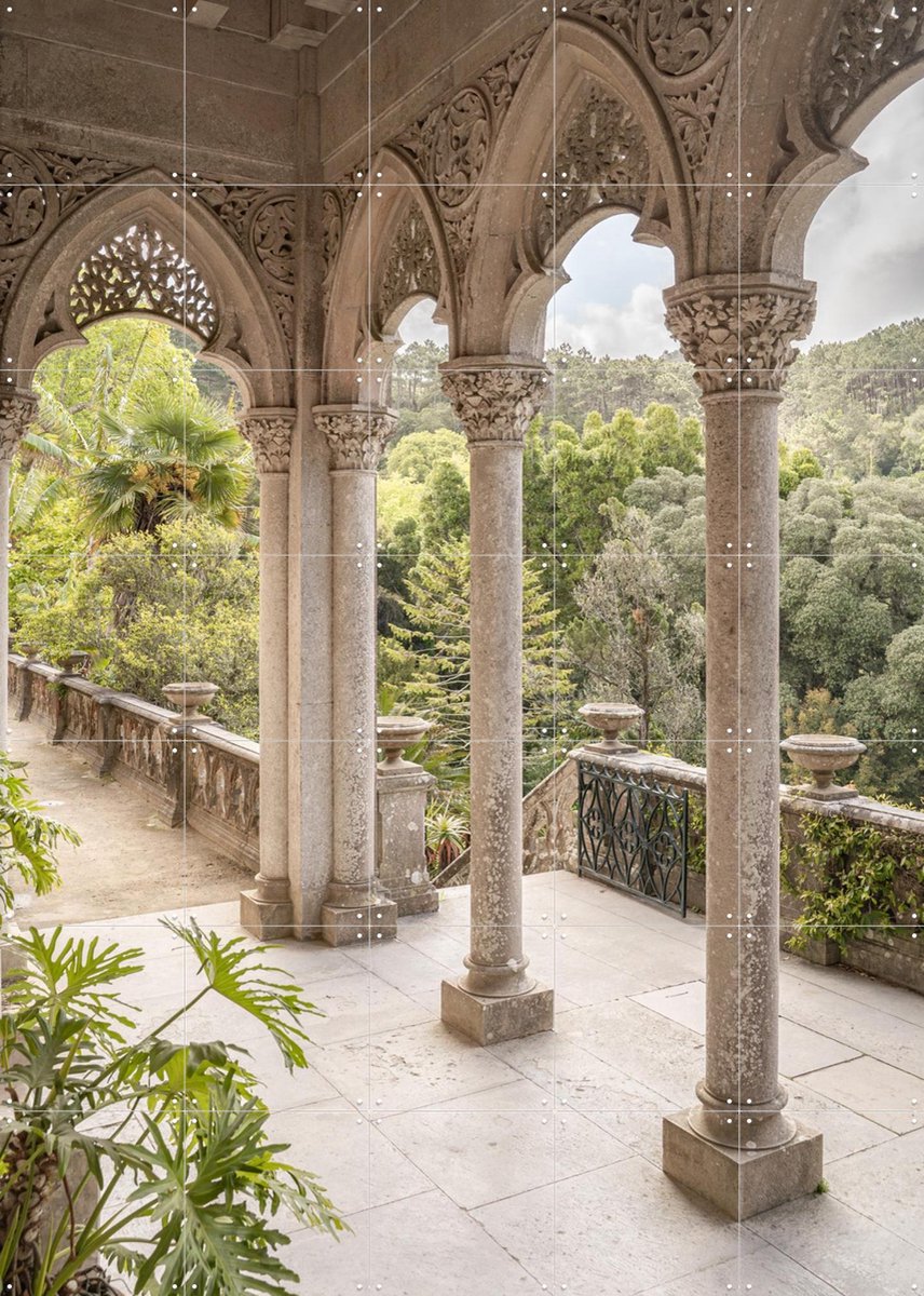 IXXI Arches, Henrike Schenk - 100 x 140 cm - Gratis ophangtool - Grote wanddecoratie en posters - Kleurrijk, Naturalisme, Fotografie, Woonkamer, Gang