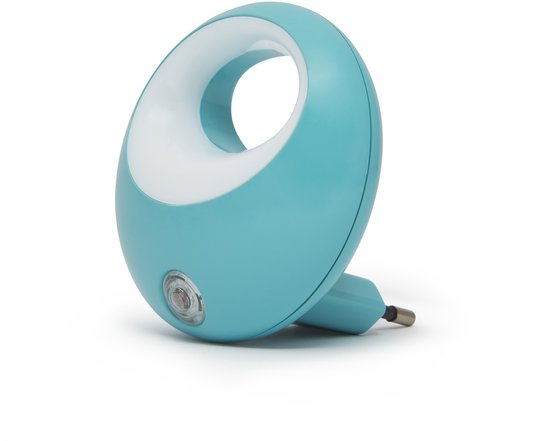 LED Nachtlamp met Schemersensor – Automatisch Aan/Uit Nachtlicht voor Stopcontact – Energiezuinige LED Verlichting 1W – Blauw – Compact Nachtlampje voor Gang, Slaapkamer en Kinderkamer [20275BL] van PHENOM LIGHTING TECHNOLOGY — afbeelding 3