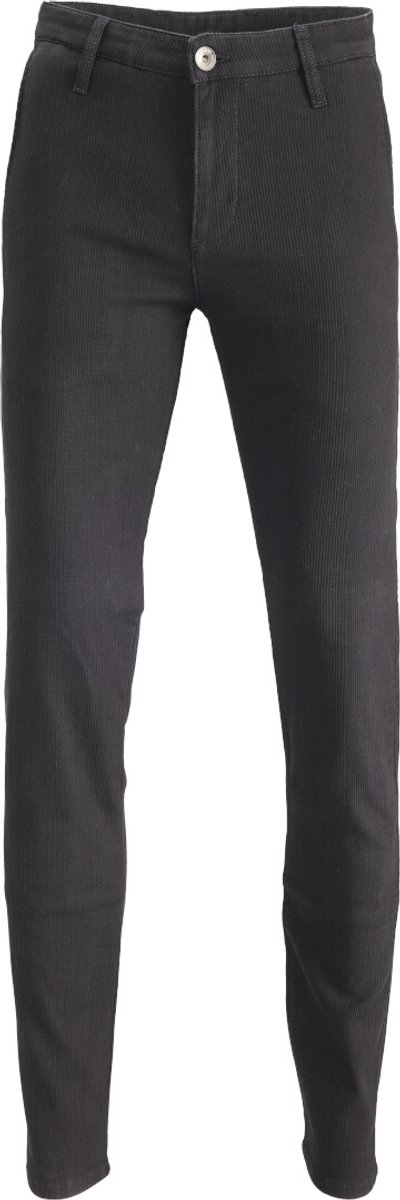 ROKKER Cord Chino Zwarte Motorbroek - Broek