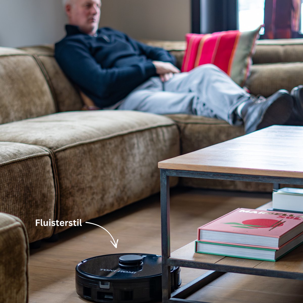 TONIHOMI Robotstofzuiger en steelstofzuiger combi - afbeelding 3