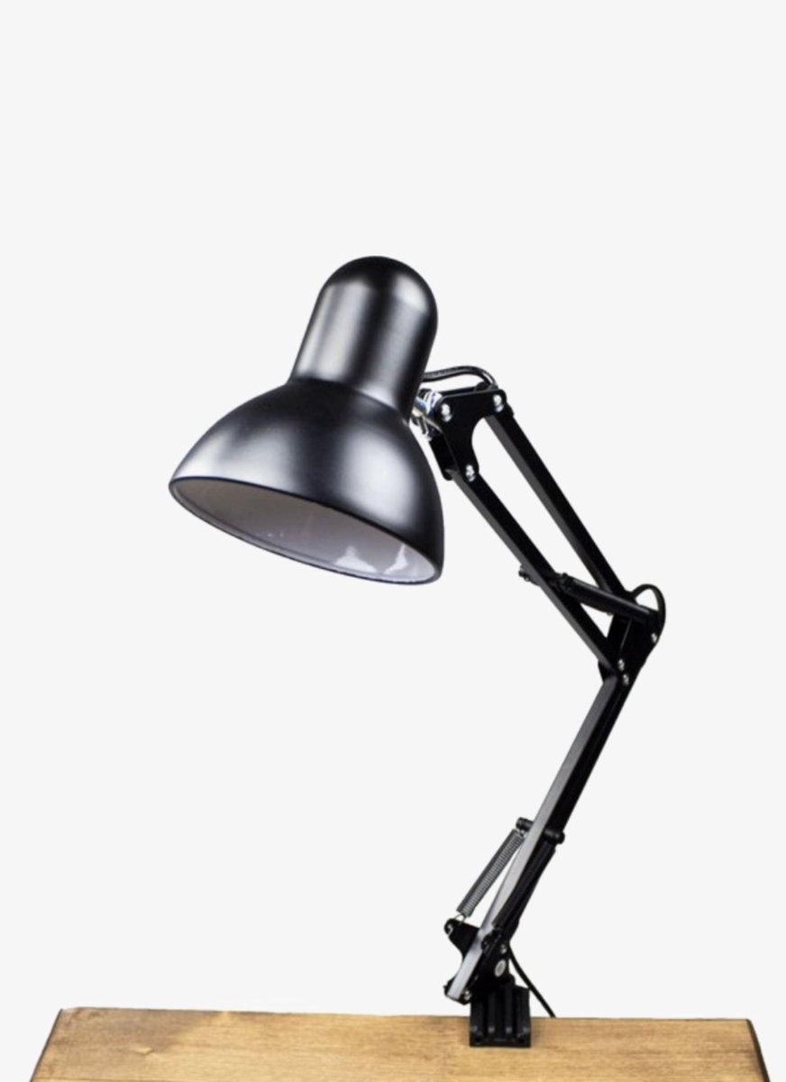 Retro Bureaulamp Met Clip - Klassiek Design thumbnail 4