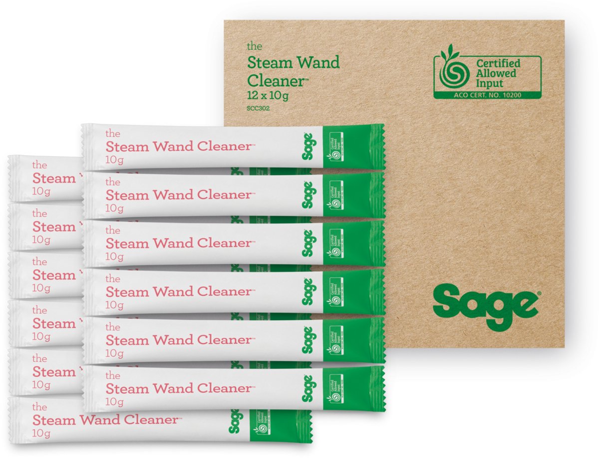 Sage Organic Steam Wand Cleaner - 12 pack Koffiemachinereiniger