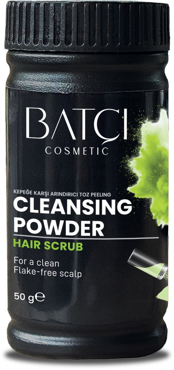 BATCI Anti Roos Powder Hair Scrub - Reinigend, Zuiverend & Verfrissend voor Hoofdhuidverzorging - 50 g
