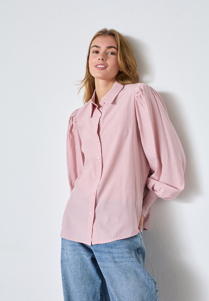 SISTERS POINT Viada-sh - Dames Blouse - Mauve - Maat XS