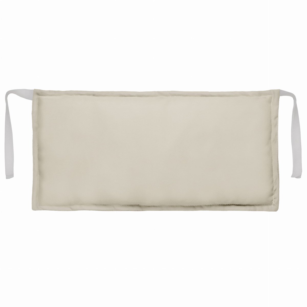 FEROCITY - Hoofdsteun voor houten ligstoelen - Comfortabel - Waterafstotend - 45 x 25 cm - Polyester - Beige