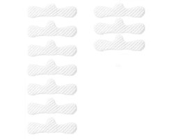 Zweetabsorberende Pads - 10 Stuks - Borstzweetpad - Herbruikbare - Katoenen Bh-Pads - Tegen BH Zweet - Tegen Zweet Op Uw Kleding - Zweetstoppers Borsten - 45X8cm - Wit