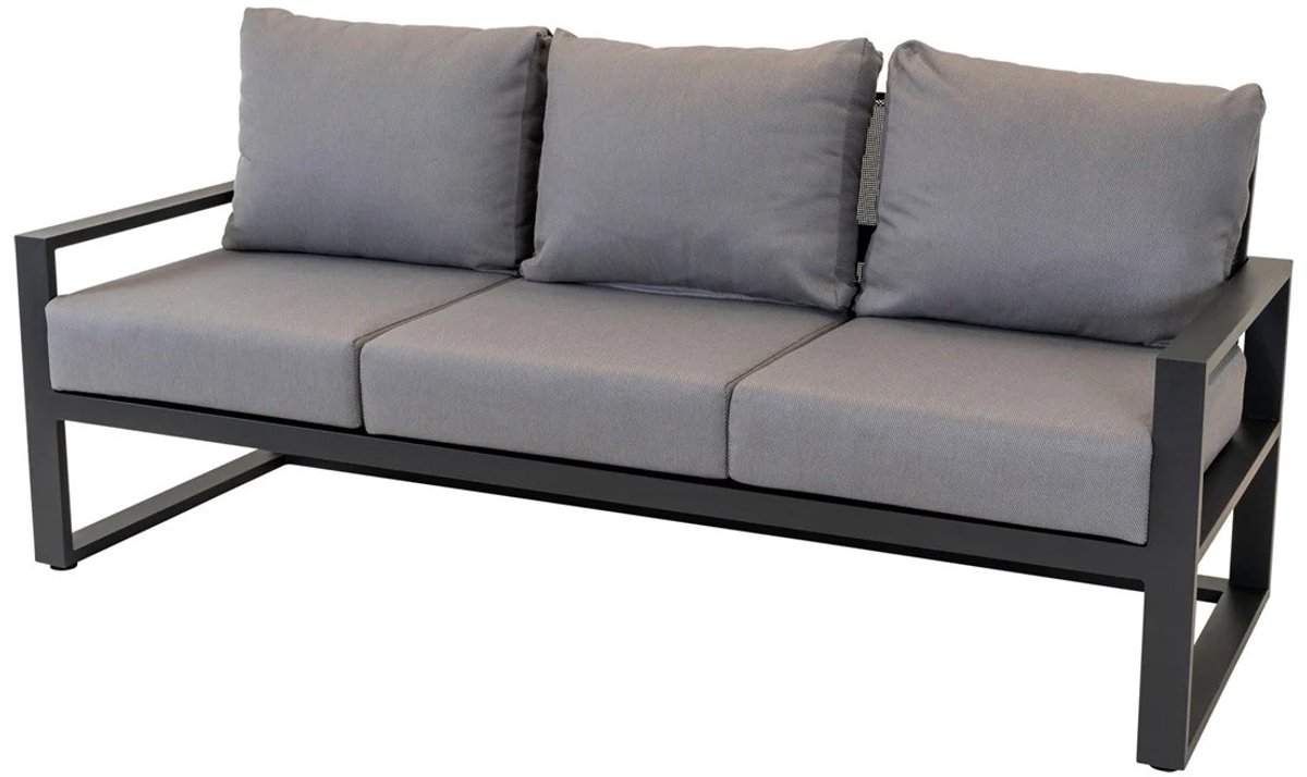 Tormenta 3 zits-loungebank - zwart