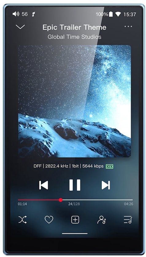 FIIO JM21 (4GB+64GB) Sky Blue | bol