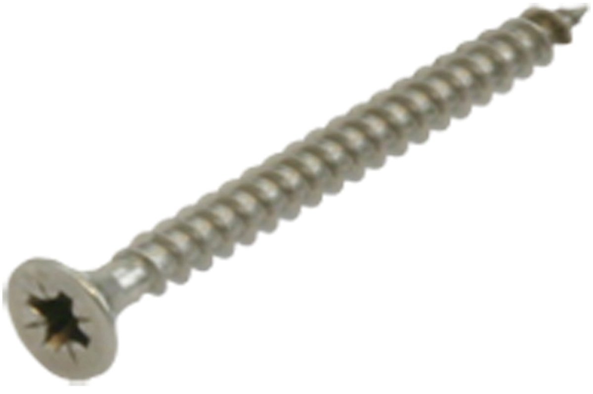 Starx Spaanplaatschroeven RVS 2.5x16 mm – Platkop Pozidrive – 200 stuks (5 x 40) voordeelverpakking