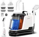 UWANT Y100 Steam Tapijtreiniger-Stoomreiniger en Vlekkenreiniger-Uitgerust met 18KPA-100°C hoge temperatuur stoom -zelfreinigende-7-delige professionele accessoires & reinigingsmiddelen -Geschikt voor het reinigen van banken, kookplaten en schoenen