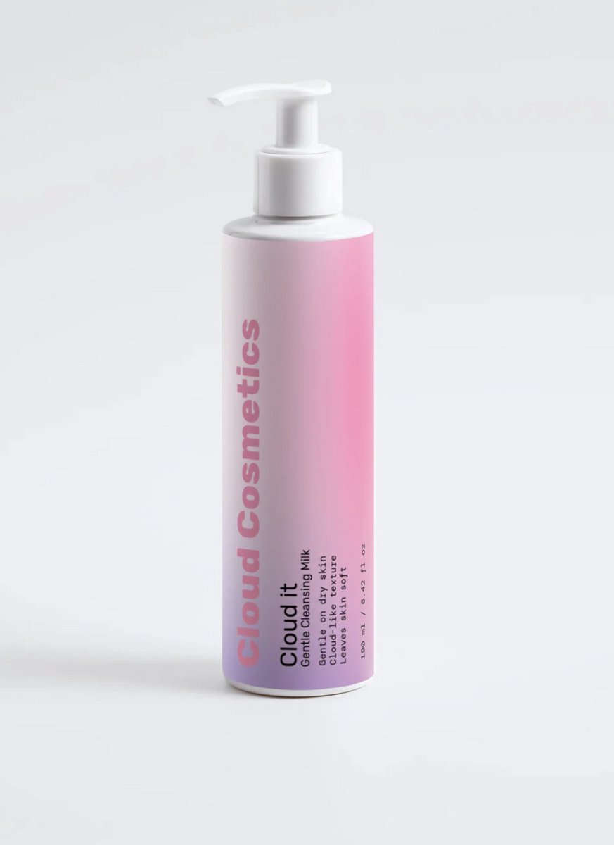 Cloud Cosmetics Cloud It – Gezichtsreiniger – Gentle Cleansing Milk – Zijdezacht – Hydraterend