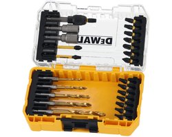 DeWALT DT70735T FLEXTORQ Schroefbit- en borenset 25-delig in TOUGH CASE